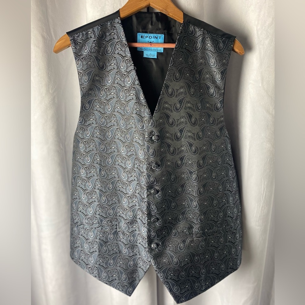 E POINT fancy vest. Tristan’s costume closet.